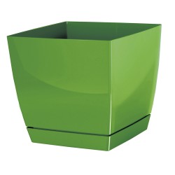 Vaso per Fiori Piante Coubi Square | Quadrato | Decorativo | in Plastica | da Interno Esterno | Design Moderno