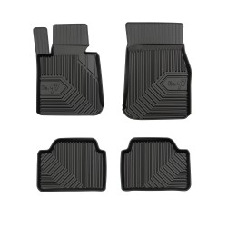 Tappetini per auto no. 77 compatibili con BMW Serie 1 F20 2011-2019 su misura in gomma | Tipo Auto: Hatchback | Set di tappetini premium | Materiale TPE durevole | Bordi più alti