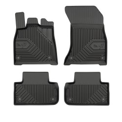 Tappetini per auto no. 77 compatibili con Audi Q5 Sportback dal 2020 in poi su misura in gomma | Tipo Auto: SUV Coupé | Set di tappetini premium | Materiale TPE durevole | Bordi più alti