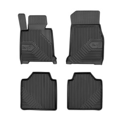 Tappetini per auto no. 77 compatibili con BMW Serie 3 Gran Turismo F34 2013-2021 su misura in gomma | Note: liftback | Set di tappetini premium | Materiale TPE durevole | Bordi più alti