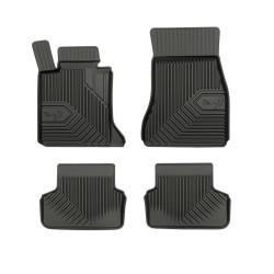 Tappetini per auto no. 77 compatibili con BMW Serie 5 G31 dal 2017 in poi su misura in gomma | Tipo Auto: Station Wagon | Set di tappetini premium | Materiale TPE durevole | Bordi più alti
