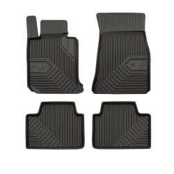 Tappetini per auto no. 77 compatibili con BMW Serie 3 G20 dal 2018 in poi su misura in gomma | Set di tappetini premium | Materiale TPE durevole | Bordi più alti