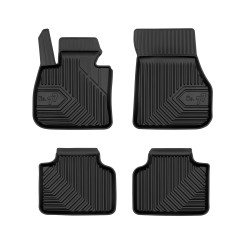 Tappetini per auto no. 77 compatibili con BMW Serie 2 Active Tourer F45 2014-2022 su misura in gomma | Tipo Auto: Minivan | Set di tappetini premium | Materiale TPE durevole | Bordi più alti