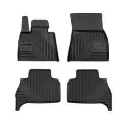 Tappetini per auto no. 77 compatibili con BMW X5 G05 dal 2018 in poi su misura in gomma | Tipo Auto: SUV | Set di tappetini premium | Materiale TPE durevole | Bordi più alti