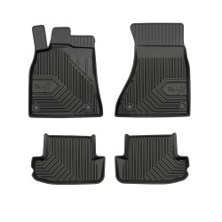 Tappetini per auto no. 77 compatibili con Audi A5 8T 2007-2016 su misura in gomma | Tipo Auto: Coupé | Set di tappetini premium | Materiale TPE durevole | Bordi più alti