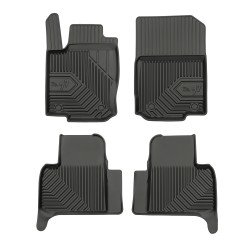 Tappetini per auto no. 77 compatibili con Mercedes-Benz ML W166 2011-2015 su misura in gomma | Tipo Auto: SUV | Set di tappetini premium | Materiale TPE durevole | Bordi più alti