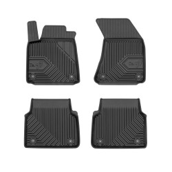 Tappetini per auto no. 77 compatibili con Audi A8 D4 2009-2017 su misura in gomma | Note: non compatibile con versione Long | Tipo Auto: Berlina | Set di tappetini premium | Materiale TPE durevole | Bordi più alti