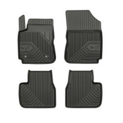 Tappetini per auto no. 77 compatibili con Citroën C4 Cactus 2014-2020 su misura in gomma | Tipo Auto: Crossover | Set di tappetini premium | Materiale TPE durevole | Bordi più alti