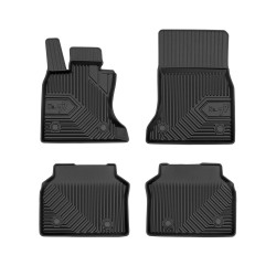 Tappetini per auto no. 77 compatibili con BMW Serie 5 Gran Turismo F07 2009-2017 su misura in gomma | Note: liftback, non compatibile con versione xDrive | Set di tappetini premium | Materiale TPE durevole | Bordi più alti