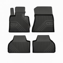 Tappetini per auto no. 77 compatibili con BMW X4 F26 2014-2018 su misura in gomma | Tipo Auto: SUV Coupé | Set di tappetini premium | Materiale TPE durevole | Bordi più alti