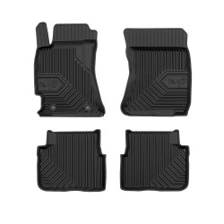 Tappetini per auto no. 77 compatibili con Subaru Forester III 2008-2013 su misura in gomma | Tipo Auto: SUV | Set di tappetini premium | Materiale TPE durevole | Bordi più alti