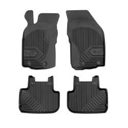 Tappetini per auto no. 77 compatibili con Alfa Romeo 147 2000-2010 su misura in gomma | Tipo Auto: Hatchback | Set di tappetini premium | Materiale TPE durevole | Bordi più alti
