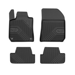 Tappetini per auto no. 77 compatibili con Peugeot 308 II 2013-2021 su misura in gomma | Tipo Auto: Hatchback | Set di tappetini premium | Materiale TPE durevole | Bordi più alti