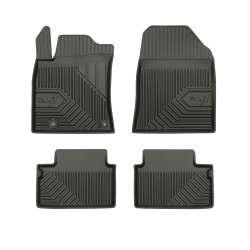 Tappetini per auto no. 77 compatibili con Kia XCeed dal 2019 in poi su misura in gomma | Tipo Auto: Crossover | Set di tappetini premium | Materiale TPE durevole | Bordi più alti