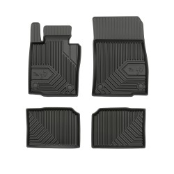 Tappetini per auto no. 77 compatibili con Mini Countryman I 2010-2017 su misura in gomma | Tipo Auto: Crossover | Set di tappetini premium | Materiale TPE durevole | Bordi più alti