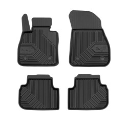 Tappetini per auto no. 77 compatibili con BMW Serie 1 F40 dal 2019 in poi su misura in gomma | Set di tappetini premium | Materiale TPE durevole | Bordi più alti