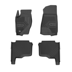 Tappetini per auto no. 77 compatibili con Jeep Grand Cherokee III 2004-2010 su misura in gomma | Tipo Auto: SUV | Set di tappetini premium | Materiale TPE durevole | Bordi più alti