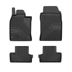 Tappetini per auto no. 77 compatibili con Mini One I 2001-2006 su misura in gomma | Tipo Auto: Hatchback | Set di tappetini premium | Materiale TPE durevole | Bordi più alti