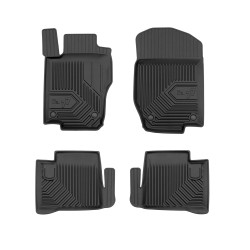Tappetini per auto no. 77 compatibili con Mercedes-Benz ML W164 2005-2011 su misura in gomma | Tipo Auto: SUV | Set di tappetini premium | Materiale TPE durevole | Bordi più alti