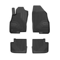 Tappetini per auto no. 77 compatibili con Fiat Punto EVO 2009-2012 su misura in gomma | Note: 5 porte | Tipo Auto: Hatchback | Set di tappetini premium | Materiale TPE durevole | Bordi più alti