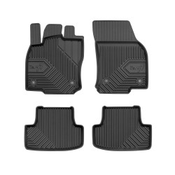 Tappetini per auto no. 77 compatibili con Audi Q2 dal 2016 in poi su misura in gomma | Note: pre-facelift | Tipo Auto: Crossover | Set di tappetini premium | Materiale TPE durevole | Bordi più alti