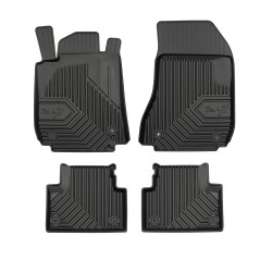 Tappetini per auto no. 77 compatibili con Alfa Romeo 159 2005-2011 su misura in gomma | Set di tappetini premium | Materiale TPE durevole | Bordi più alti