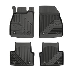 Tappetini per auto no. 77 compatibili con Opel Insignia A 2008-2017 su misura in gomma | Set di tappetini premium | Materiale TPE durevole | Bordi più alti