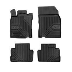 Tappetini per auto no. 77 compatibili con Nissan Qashqai II 2013-2021 su misura in gomma | Note: con possibilità di ritaglio per rendere compatibile con versione Tekna | Tipo Auto: Crossover | Set di tappetini premium | Materiale TPE durevole | Bordi pi?
