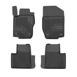 Tappetini per auto no. 77 compatibili con Mercedes-Benz GL X164 2006-2012 su misura in gomma | Tipo Auto: SUV | Set di tappetini premium | Materiale TPE durevole | Bordi più alti