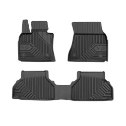 Tappetini per auto no. 77 compatibili con BMW X6 E71 2007-2014 su misura in gomma | Tipo Auto: SUV Coupé | Set di tappetini premium | Materiale TPE durevole | Bordi più alti