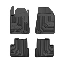 Tappetini per auto no. 77 compatibili con Lancia Delta III 2008-2014 su misura in gomma | Tipo Auto: Hatchback | Set di tappetini premium | Materiale TPE durevole | Bordi più alti