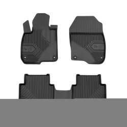 Tappetini per auto no. 77 compatibili con Honda CR-V V dal 2016 in poi su misura in gomma | Tipo Auto: SUV | Set di tappetini premium | Materiale TPE durevole | Bordi più alti