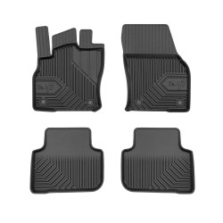 Tappetini per auto no. 77 compatibili con Audi Q3 Sportback dal 2019 in poi su misura in gomma | Tipo Auto: SUV | Set di tappetini premium | Materiale TPE durevole | Bordi più alti