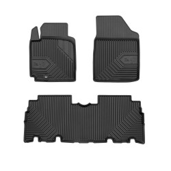 Tappetini per auto no. 77 compatibili con Toyota Yaris Verso 1999-2005 su misura in gomma | Tipo Auto: Minivan | Set di tappetini premium | Materiale TPE durevole | Bordi più alti