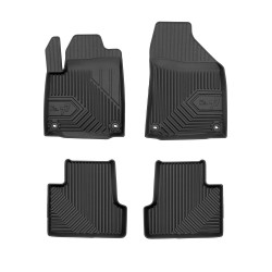Tappetini per auto no. 77 compatibili con Jeep Cherokee V dal 2013 in poi su misura in gomma | Tipo Auto: SUV | Set di tappetini premium | Materiale TPE durevole | Bordi più alti