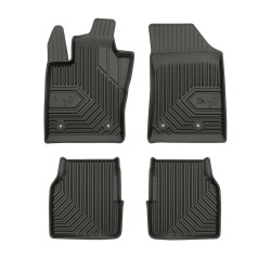 Tappetini per auto no. 77 compatibili con Alfa Romeo Tonale dal 2022 in poi su misura in gomma | Tipo Auto: SUV | Set di tappetini premium | Materiale TPE durevole | Bordi più alti