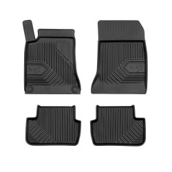 Tappetini per auto no. 77 compatibili con Mercedes-Benz GLA X156 2013-2019 su misura in gomma | Tipo Auto: Crossover | Set di tappetini premium | Materiale TPE durevole | Bordi più alti