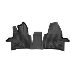 Tappetini per auto no. 77 compatibili con Ford Transit Custom I 2017-2023 su misura in gomma | Tipo Auto: Van | Note: 2 posti, 1° fila, post-facelift, cambio automatico