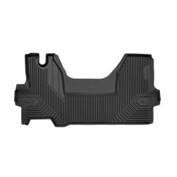 Tappetini per auto no. 77 compatibili con Iveco Daily IV dal 2014 in poi su misura in gomma | Tipo Auto: Van | Set di tappetini premium | Materiale TPE durevole | Bordi più alti