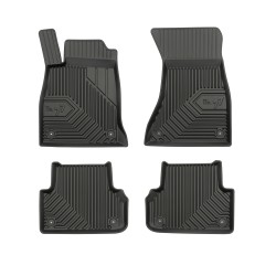 Tappetini per auto no. 77 compatibili con Audi A5 Sportback F5 dal 2016 in poi su misura in gomma | Note: liftback | Set di tappetini premium | Materiale TPE durevole | Bordi più alti