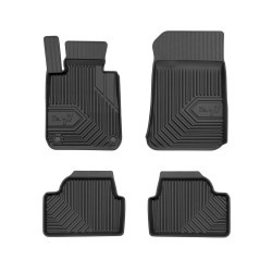 Tappetini per auto no. 77 compatibili con BMW Serie 1 E87 2004-2011 su misura in gomma | Tipo Auto: Hatchback | Set di tappetini premium | Materiale TPE durevole | Bordi più alti