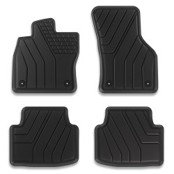 Tappetini compatibili con Skoda Octavia IV dal 2019 in poi, su misura in Gomma TPE