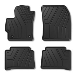 Tappetini compatibili con Toyota Corolla XII dal 2018 in poi, su misura in Gomma TPE