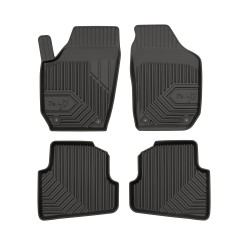 Tappetini per auto no. 77 compatibili con SEAT Cordoba II 2002-2009 su misura in gomma | Tipo Auto: Berlina | Set di tappetini premium | Materiale TPE durevole | Bordi più alti