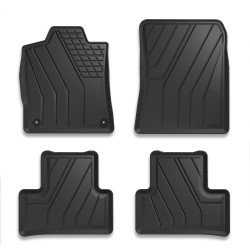 Tappetini compatibili con Peugeot 308 III dal 2021 in poi, su misura in Gomma TPE
