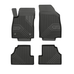 Tappetini per auto no. 77 compatibili con Chevrolet Trax 2012-2019 su misura in gomma | Tipo Auto: Crossover | Set di tappetini premium | Materiale TPE durevole | Bordi più alti