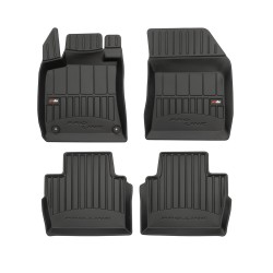 Tappetini per auto Proline 3D compatibili con Peugeot 508 II dal 2018 in poi su misura in gomma | Set di tappetini premium | Materiale TPE durevole | Bordi più alti