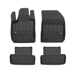 Tappetini per auto Proline 3D compatibili con Peugeot 308 II 2013-2021 su misura in gomma | Tipo Auto: Hatchback | Set di tappetini premium | Materiale TPE durevole | Bordi più alti