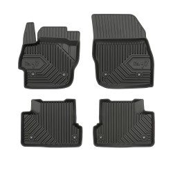 Tappetini per auto no. 77 compatibili con Mazda 3 II 2008-2013 su misura in gomma | Set di tappetini premium | Materiale TPE durevole | Bordi più alti