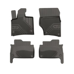 Tappetini per auto no. 77 compatibili con Audi Q7 I 2005-2015 su misura in gomma | Note: 1° e 2° fila | Tipo Auto: SUV | Set di tappetini premium | Materiale TPE durevole | Bordi più alti